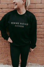 Load image into Gallery viewer, Femme Fatale Fitness Crewnecks