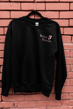 Load image into Gallery viewer, Ballet Dancer Black Crewneck
