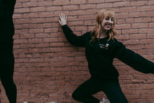 Load image into Gallery viewer, Ballet Dancer Black Crewneck
