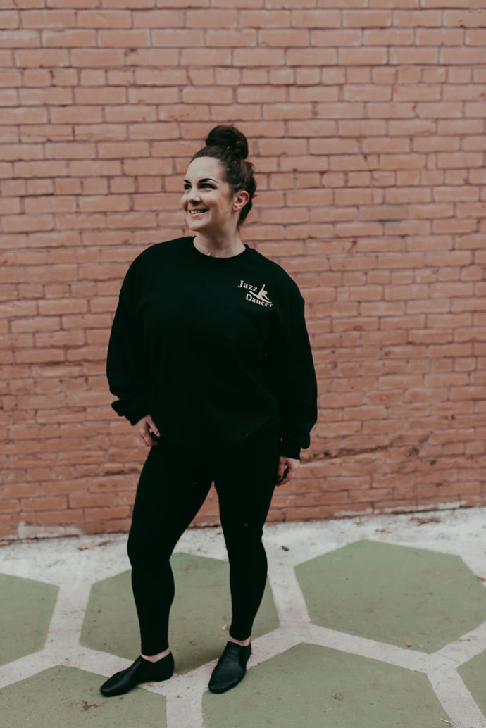 Jazz Dancer Black Crewneck